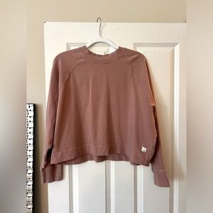 Vuori mauve-colored sweatshirt